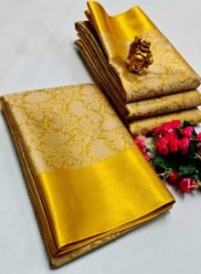 Nita Ambani Inspired Tissue Silk Saree