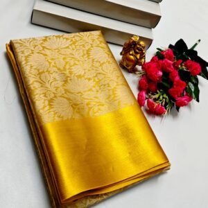 Nita Ambani Inspired Tissue Silk Saree