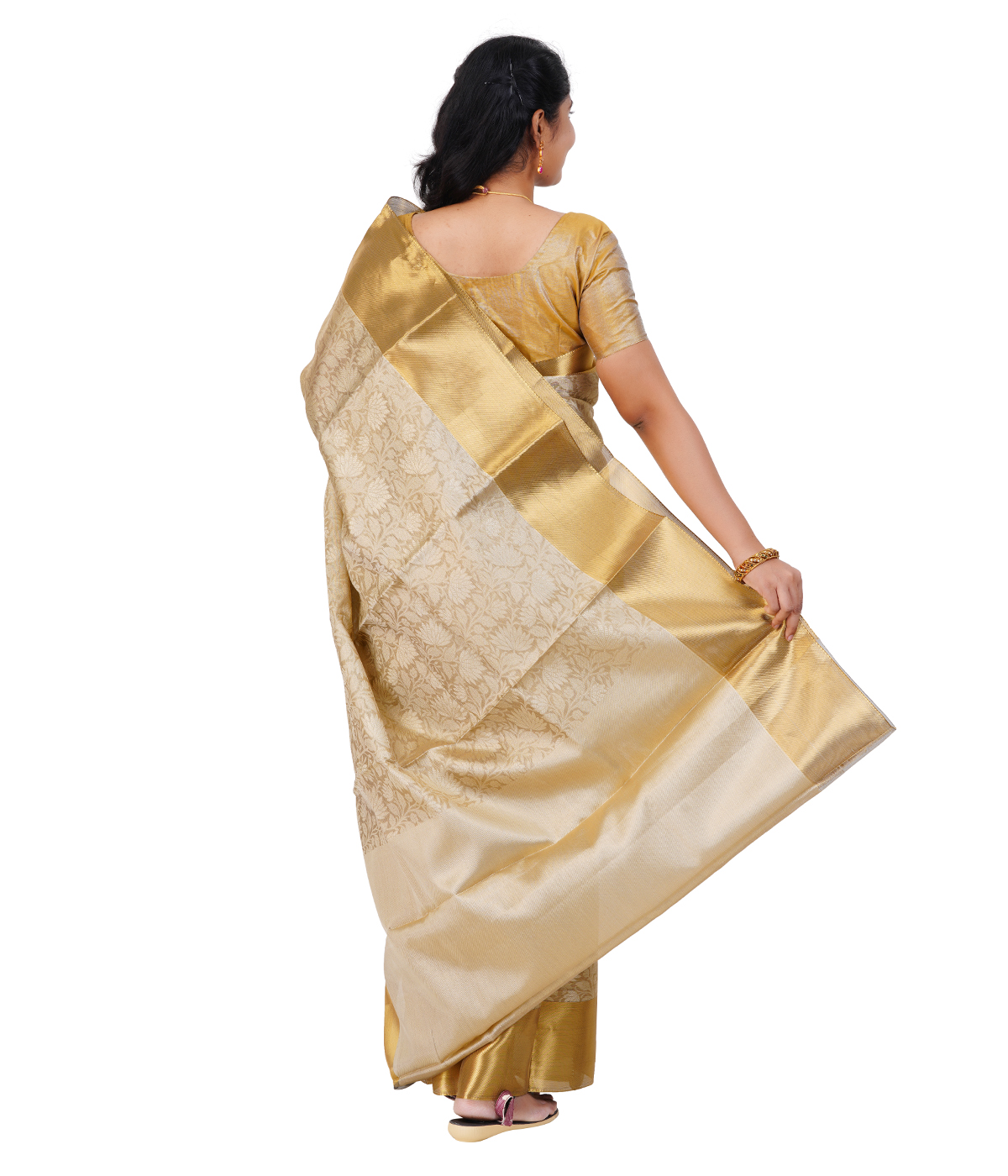nita ambani silk saree