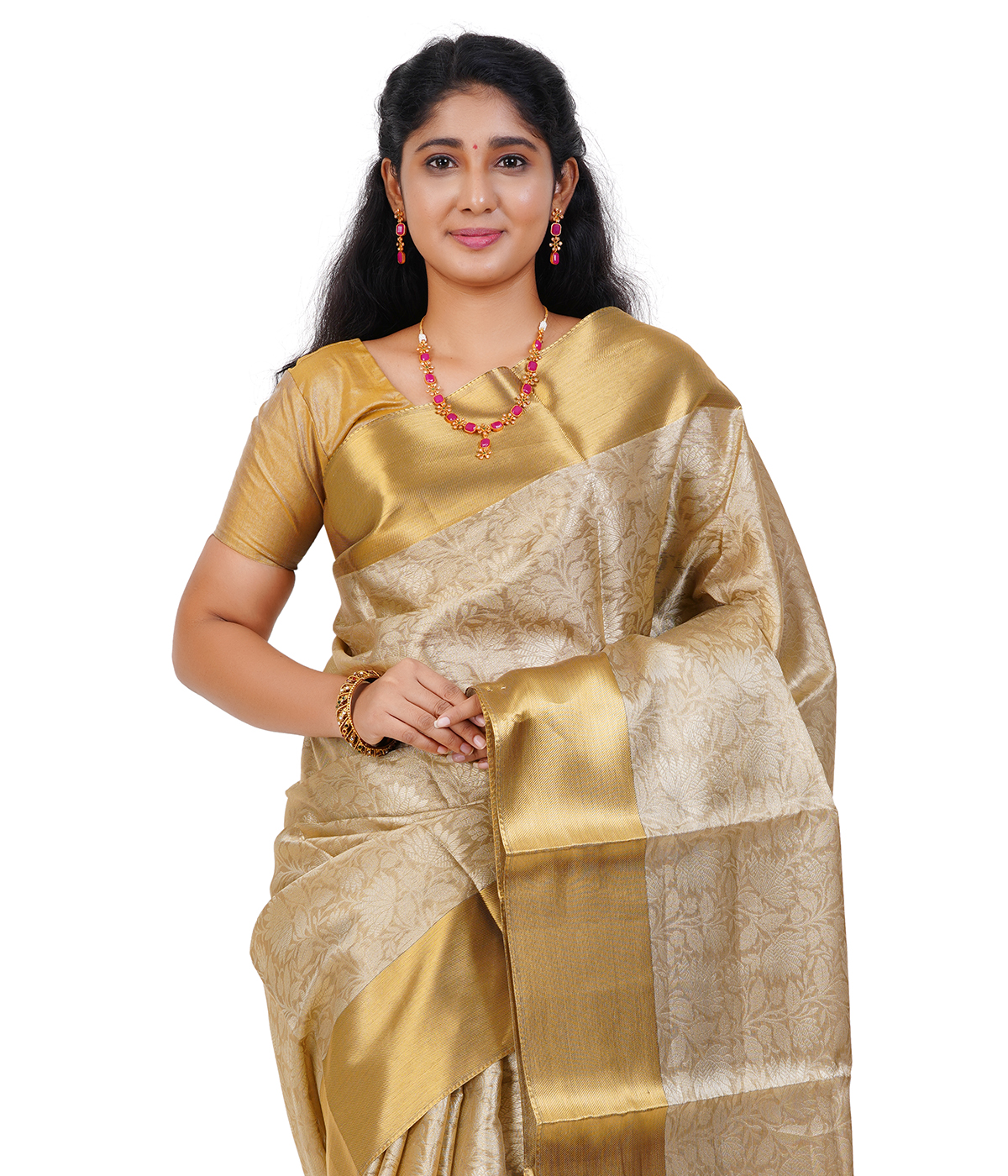 nita ambani silk saree