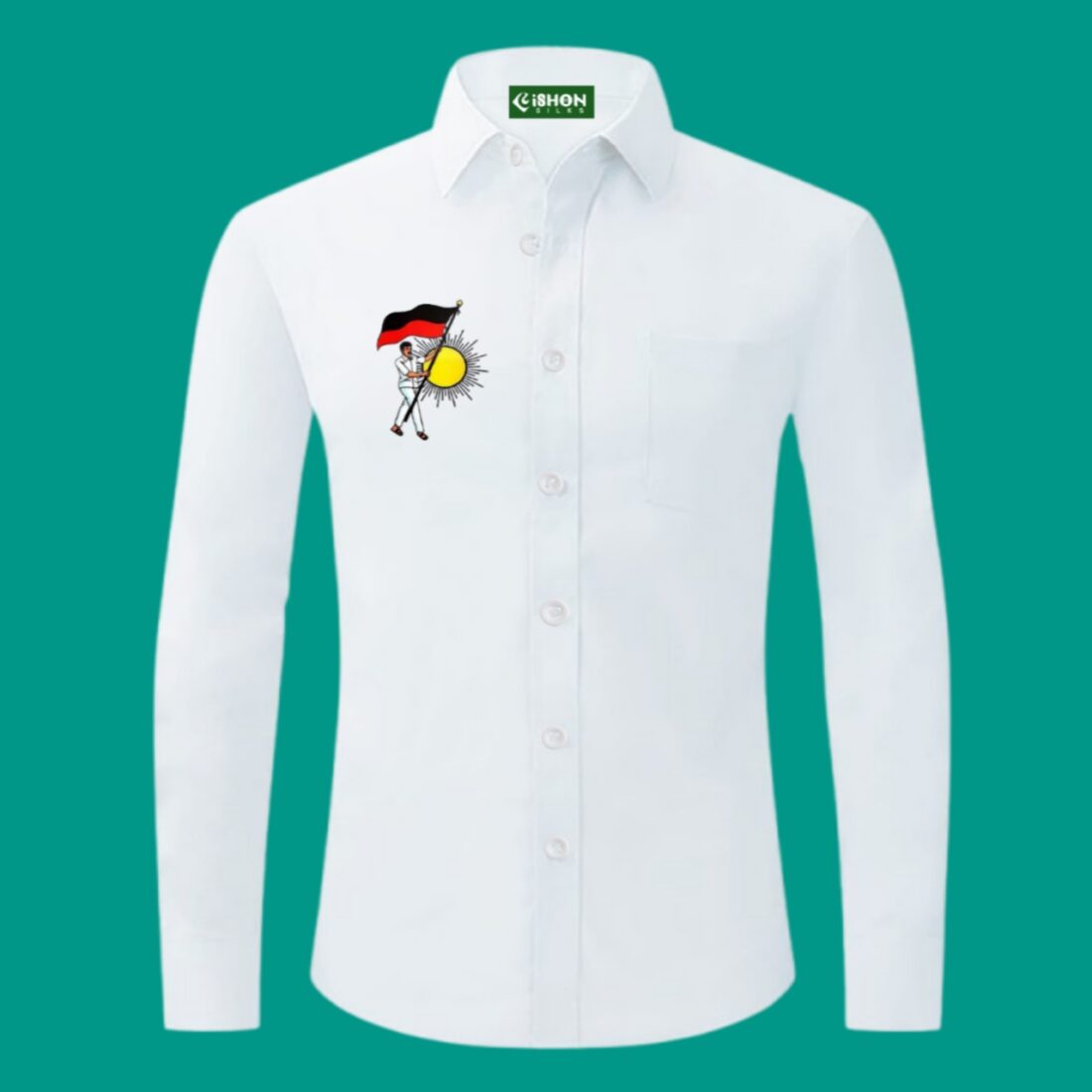 dmk logo white shirt