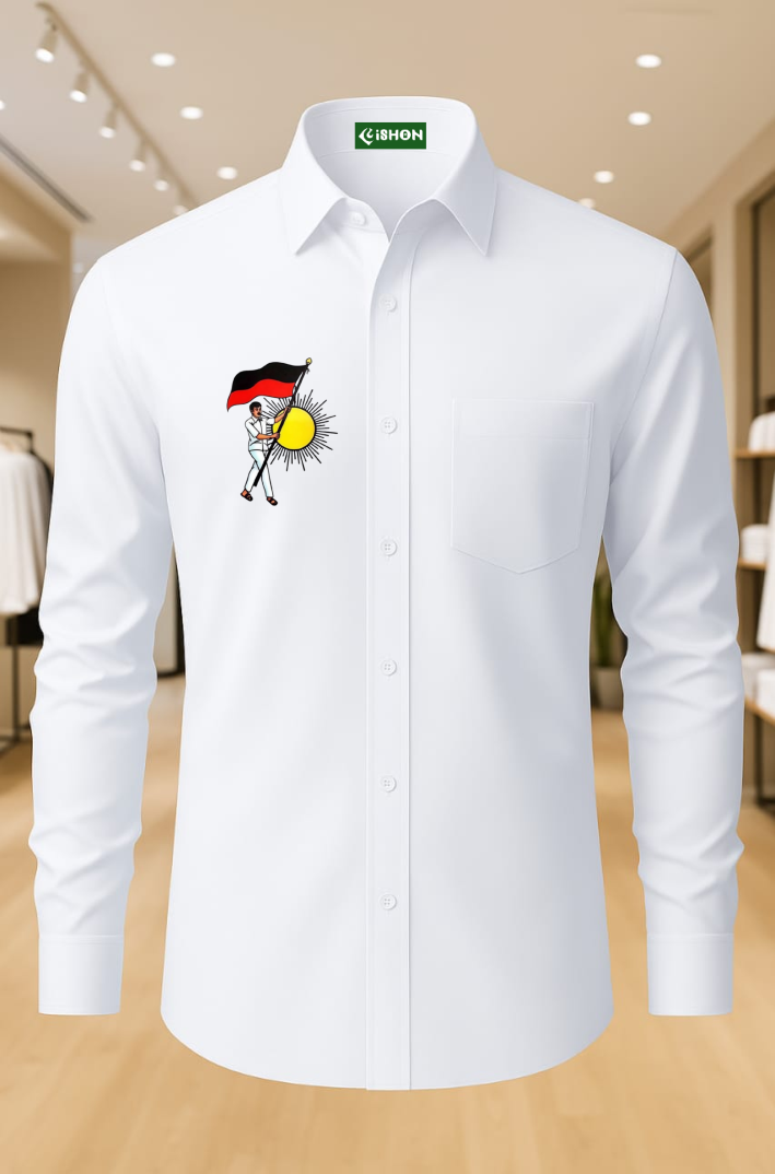 dmk logo white shirt