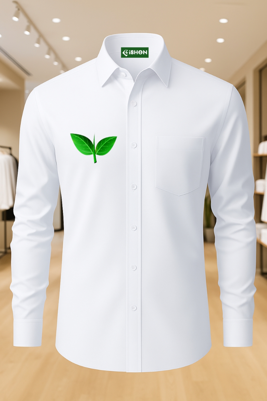 admk logo white shirt