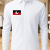 admk logo white shirt