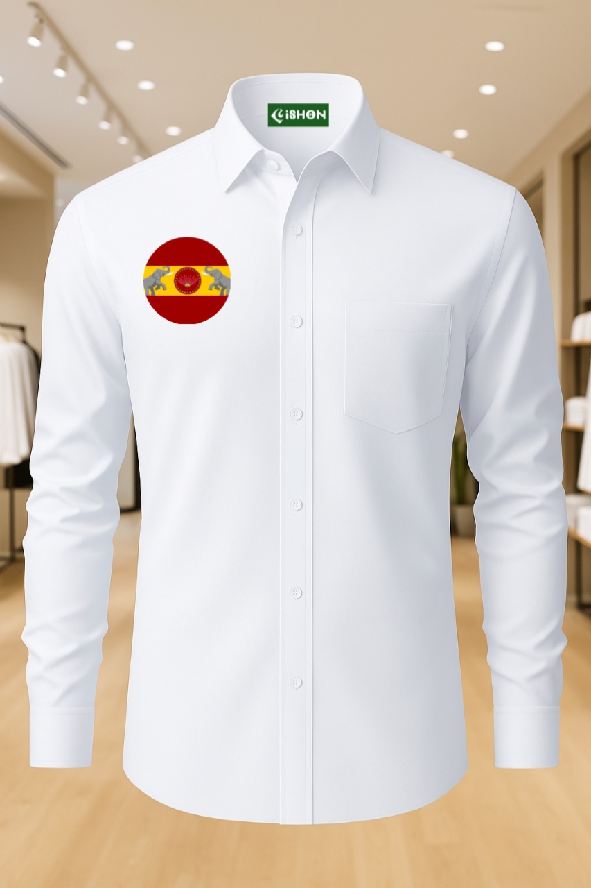 Tvk logo white shirt