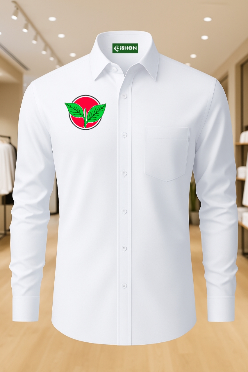 ADMK LOGO WHITE SHIRT