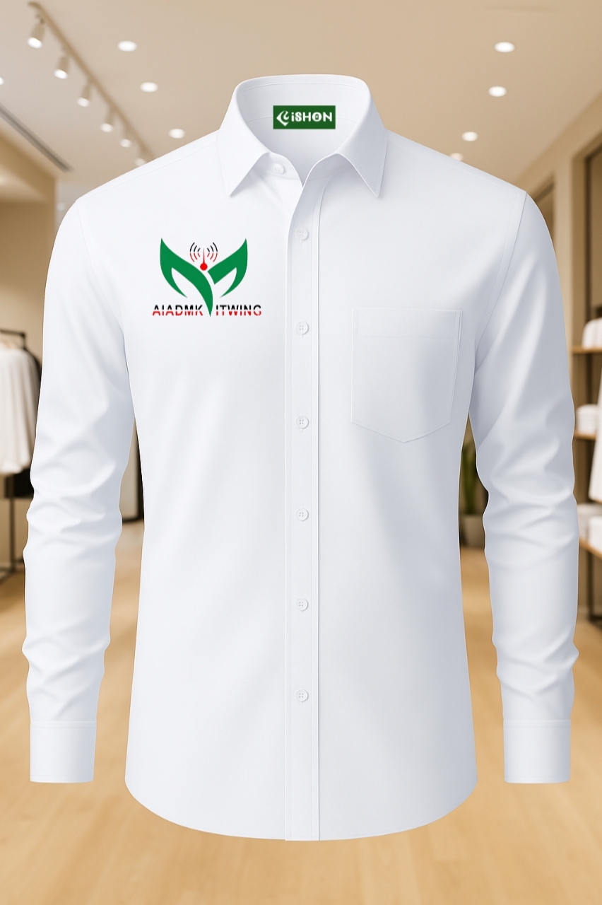 admk it wing logo white shirts