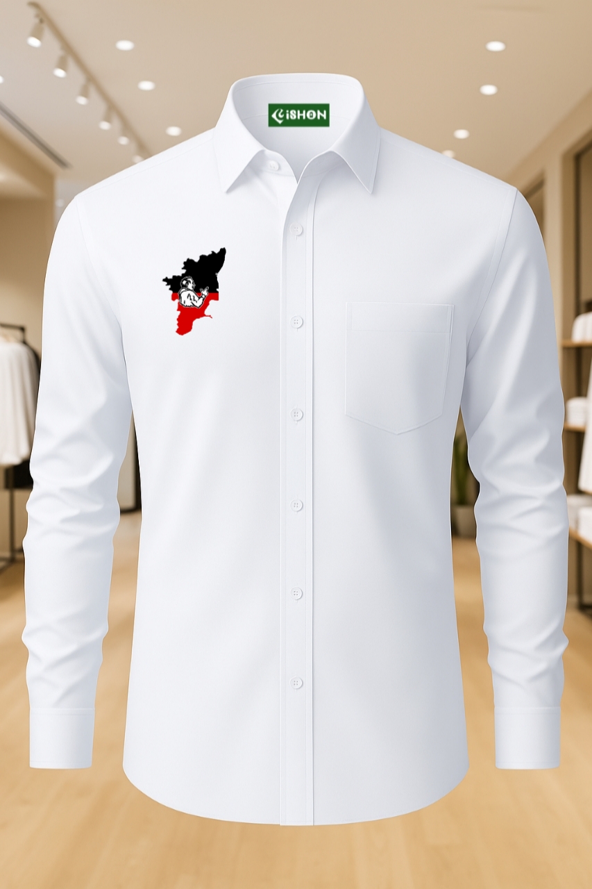 admk logo white shirts