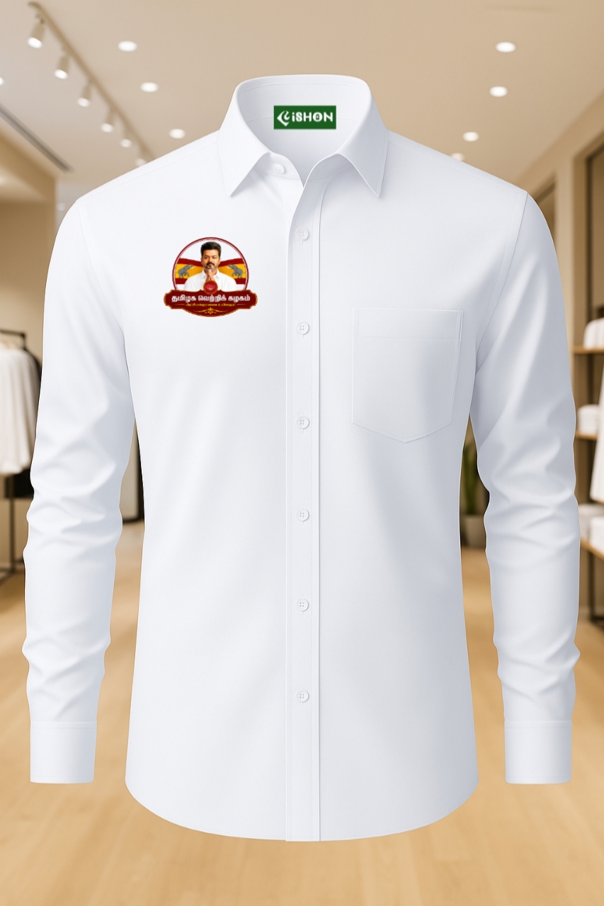 TVK logo cotton shirts
