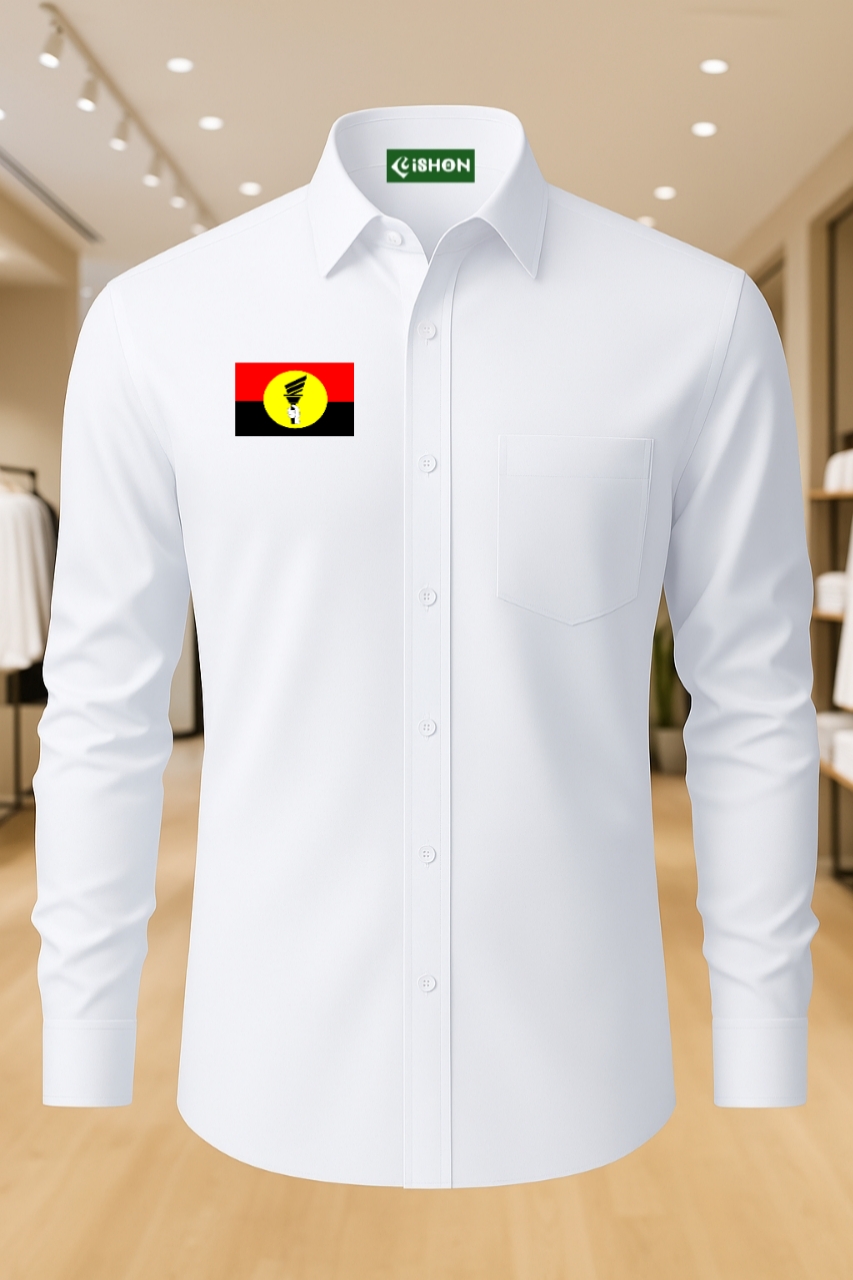DMDK Logo white shirt